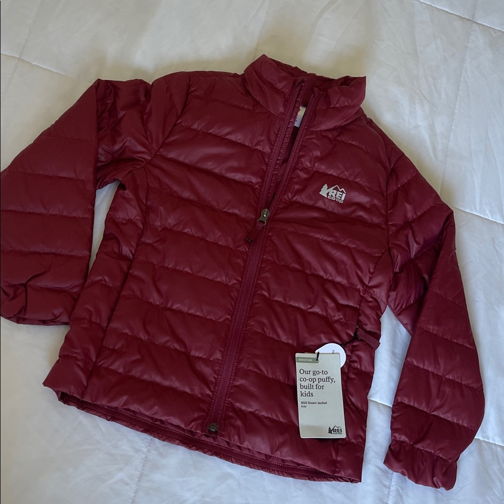 REI Kids Puffer Jacket - Burgundy
